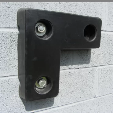 Gummibuffer 330x250x100mm for læsserampe