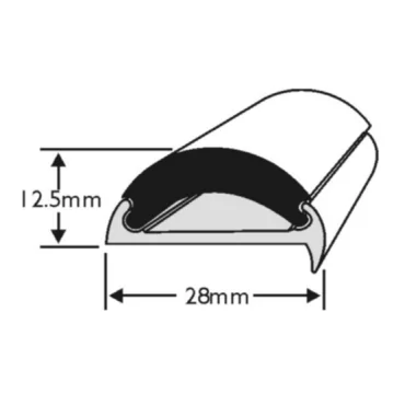 Aluminium 605 50mm Komplet