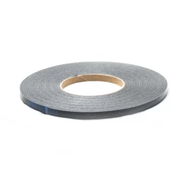 Glasbånd 9x2mm Sort med tape