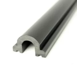 Insert Profile PVC1066 Black