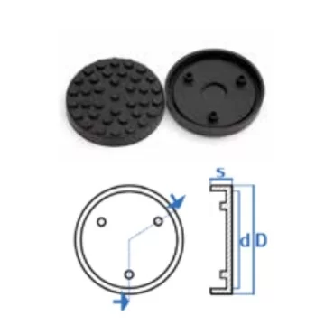 Lift Pads Ø150mm 3 pins
