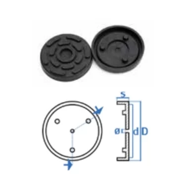 Lift Pads Ø140mm 3 pins