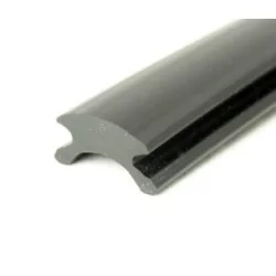 PVC74 Filler profile Black