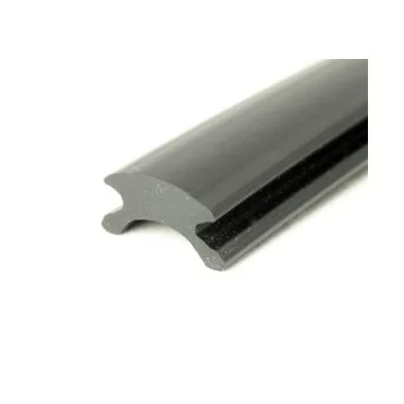 PVC74 Filler profile Black