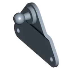 Ball bracket Ø10mm Steel