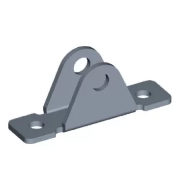 Eye bracket Ø8mm Steel