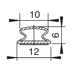 12x10mm D-Profile - Collapsible