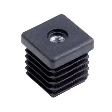 Tube insert with metal thread