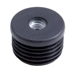 Ø19mm M6 Tube insert with metal thread