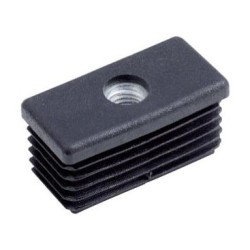 40x20mm M8 Tube insert with metal thread
