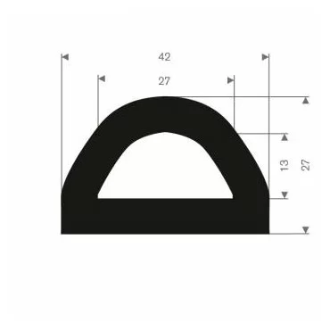 D-Fender 42x27mm EPDM Black