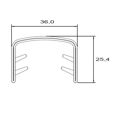 28-32mm Edge Trim Black