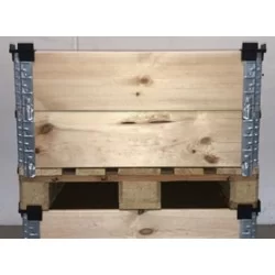 Pallet Corner Black
