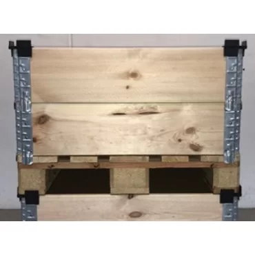 Pallet Corner Black