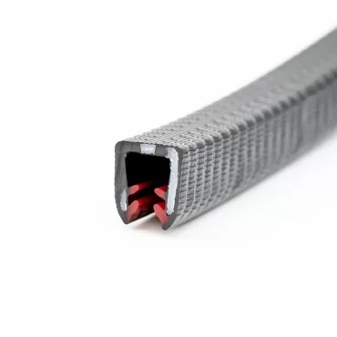 3,5-8mm Edge trim POM Black