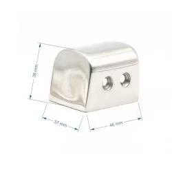 PVC49 Hvid afslutning