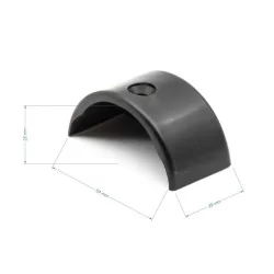 PVC1417 White End Cap