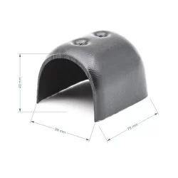 RADIAL 52mm PVC End piece