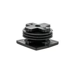 Tube insert with metal thread