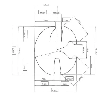 Glazing Profile 2P/5G