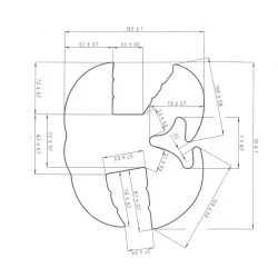 Glazing Profile 6P/3G