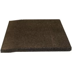 Gummifliser Keystone Sort