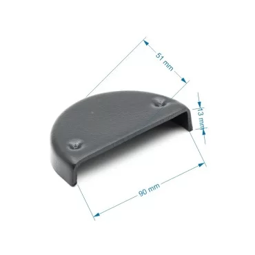 BINO 90 End Cap Plastic