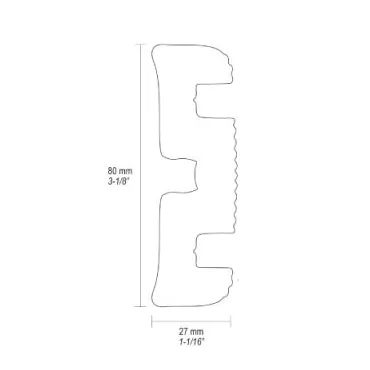 80mm Bro- & Trailerprofil