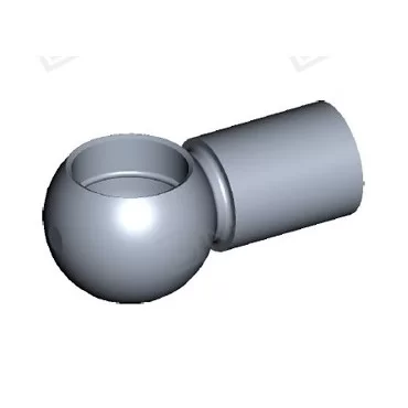 Ball socket Ø10mm Steel