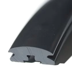 Indlægsliste PVC Sort