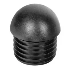Ø42,4mm Semicircular tube plug