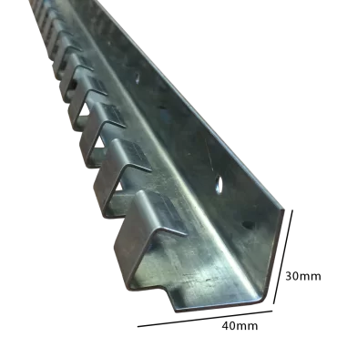 Monteringsskinne til bændelgardin