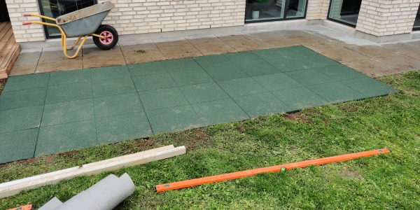 Vejledning til montering og lægning af gummifliser